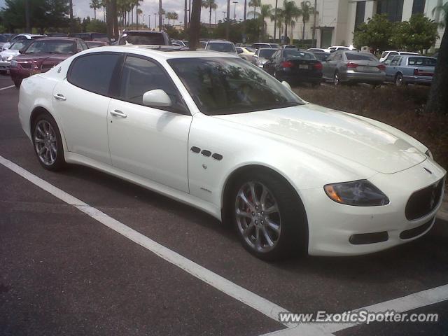 Maserati Quattroporte spotted in Tampa, Florida