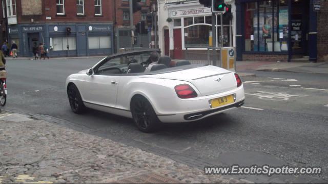 Bentley Continental spotted in York, United Kingdom