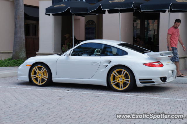 Porsche 911 Turbo spotted in Boca Raton, Florida