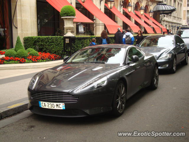 Aston Martin Vantage spotted in Paris, France