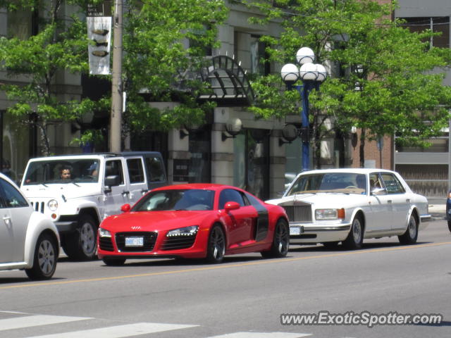 Audi R8 spotted in Toronto, Canada