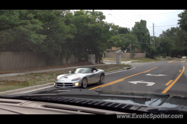 Dodge Viper spotted in Windermere, Florida