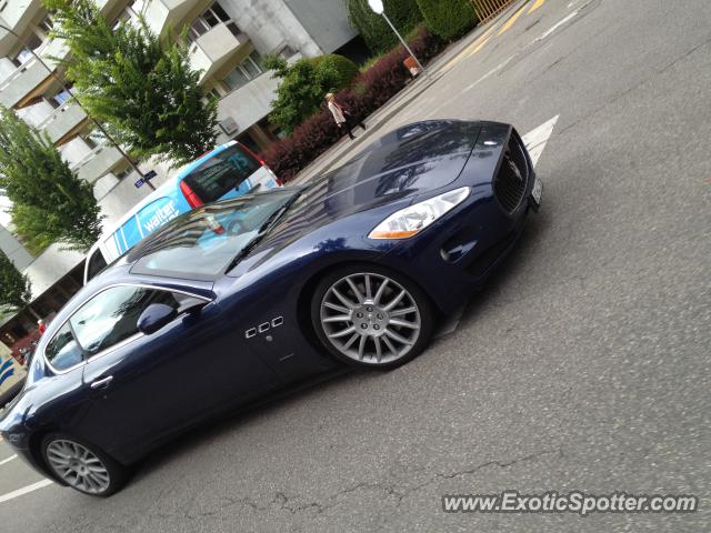 Maserati GranTurismo spotted in Geneva, Switzerland