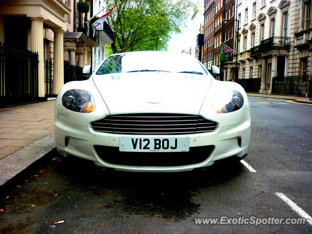 Aston Martin DBS spotted in London, United Kingdom