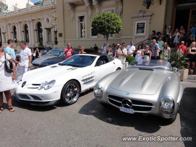 Mercedes SLR spotted in Monaco, Monaco