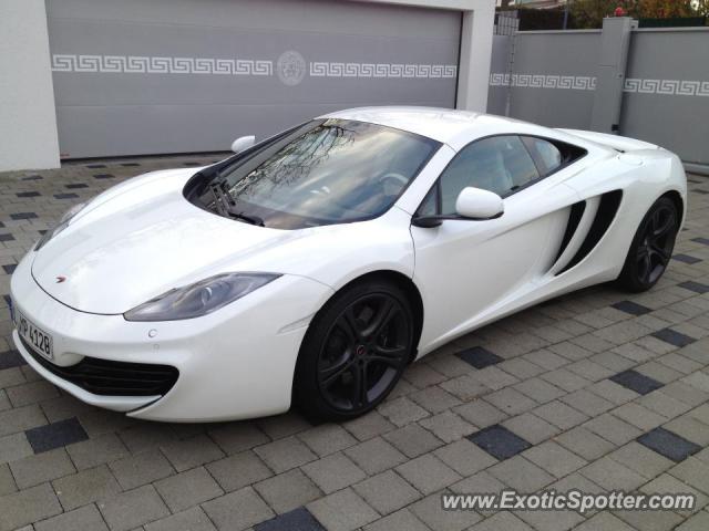 Mclaren MP4-12C spotted in Frankfurt, Germany