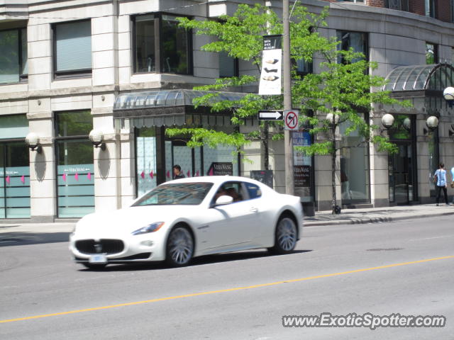 Maserati GranTurismo spotted in Toronto, Canada