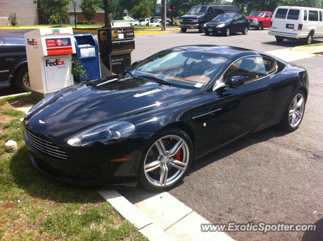 Aston Martin DB9 spotted in Alexandria, Virginia