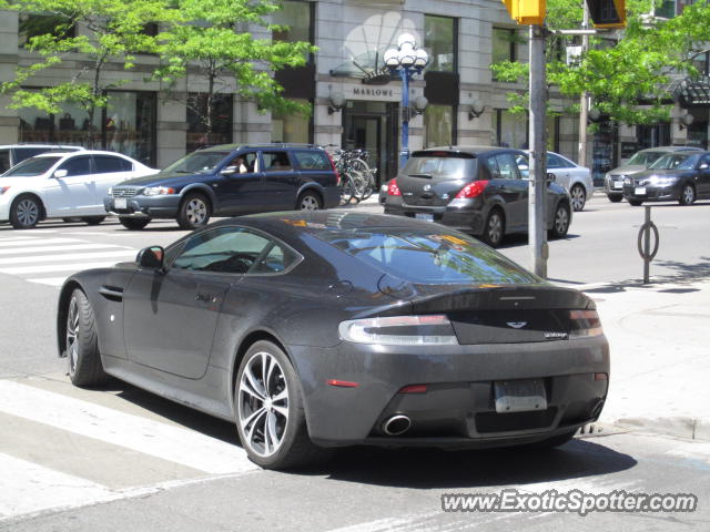 Aston Martin Vantage spotted in Toronto, Canada