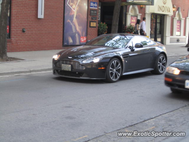 Aston Martin Vantage spotted in Toronto, Canada