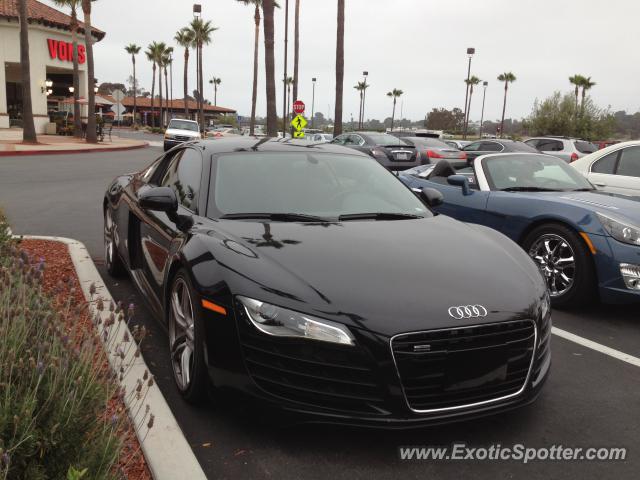 Audi R8 spotted in Solana Beach, California