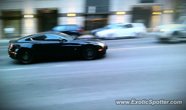 Aston Martin Vantage spotted in Toronto, Ontario, Canada