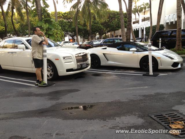 Lamborghini Gallardo spotted in Bal Harbour, Florida