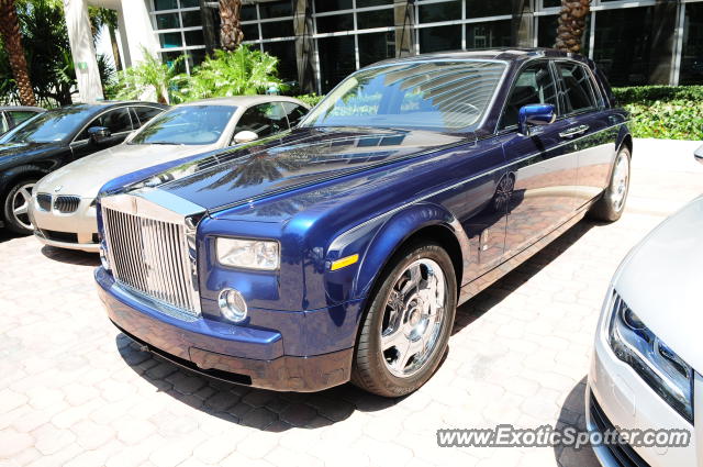 Rolls Royce Phantom spotted in Bal Harbour, Florida