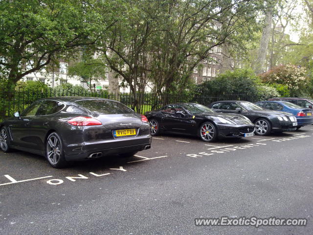 Ferrari California spotted in London, United Kingdom