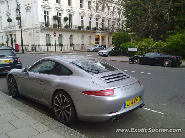 Porsche 911 spotted in London, United Kingdom