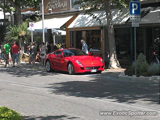 Ferrari 599GTB spotted in Lignano, Italy