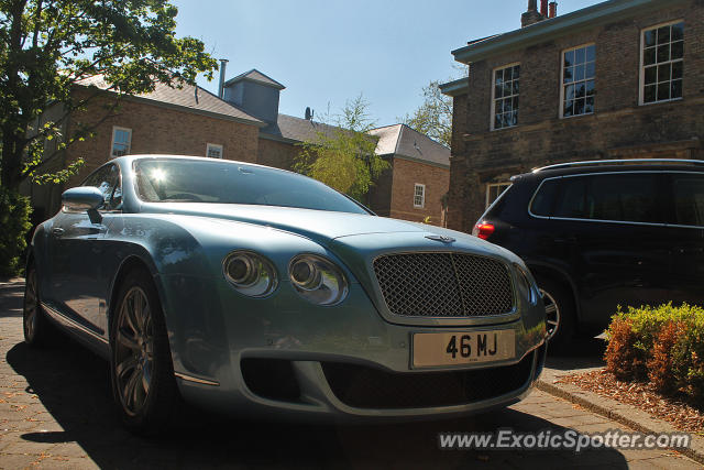 Bentley Continental spotted in York, United Kingdom