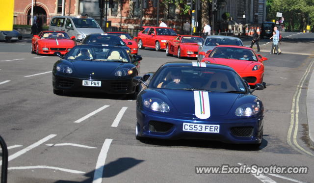 Ferrari 360 Modena spotted in London, United Kingdom