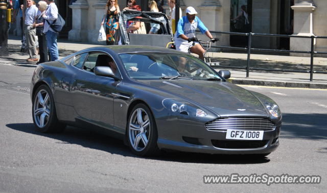 Aston Martin DB9 spotted in London, United Kingdom