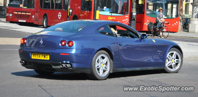 Ferrari 612 spotted in London, United Kingdom