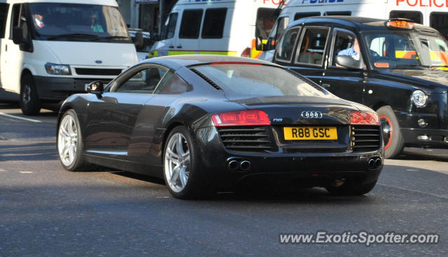 Audi R8 spotted in London, United Kingdom