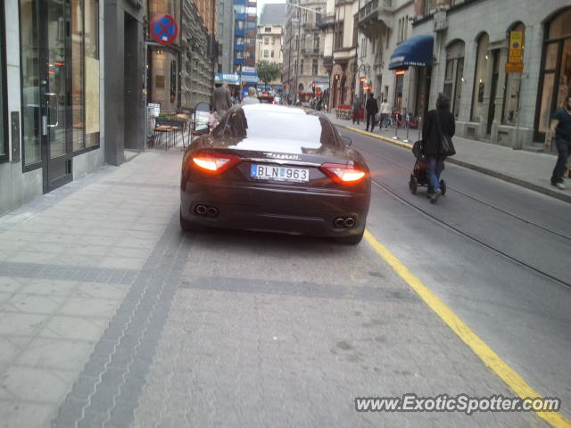 Maserati GranTurismo spotted in Stockholm, Sweden