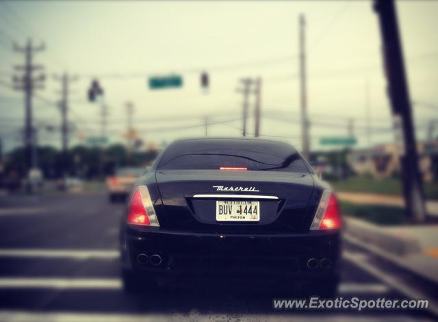 Maserati Quattroporte spotted in Beltsville, Maryland