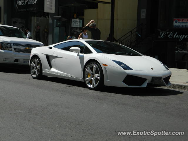 Lamborghini Gallardo spotted in Toronto, Canada