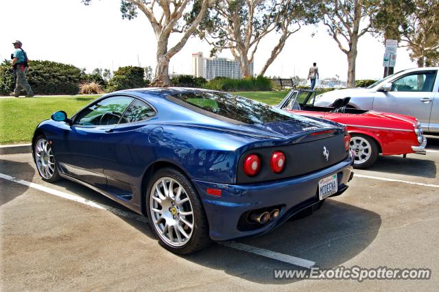 Ferrari 360 Modena spotted in San Diego Harbor, California