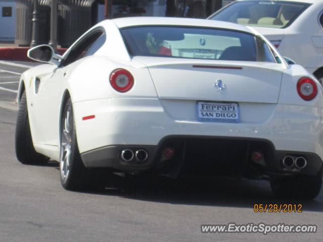 Ferrari 599GTB spotted in Del Mar, CA, California