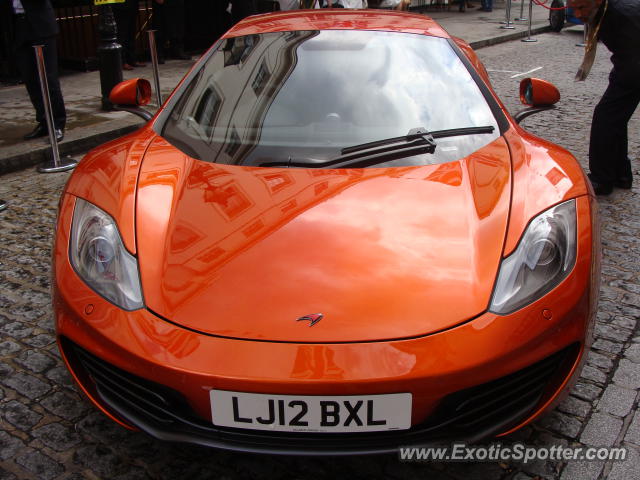 Mclaren MP4-12C spotted in London, United Kingdom