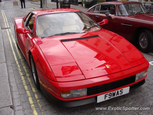 Ferrari Testarossa spotted in London, United Kingdom