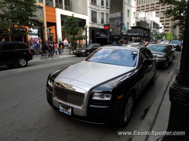 Rolls Royce Ghost spotted in Chicago, Illinois