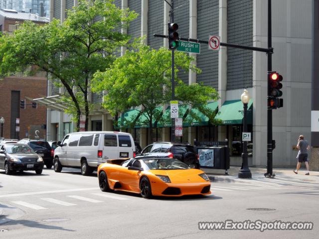 Lamborghini Murcielago spotted in Chicago, Illinois