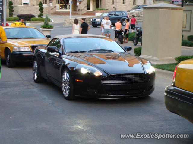 Aston Martin DB9 spotted in Mission Hills, Kansas