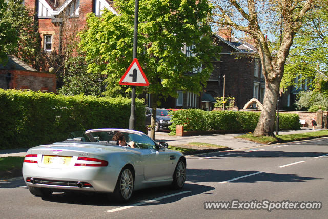 Aston Martin DB9 spotted in York, United Kingdom