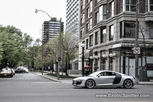 Audi R8 spotted in Toronto, Canada