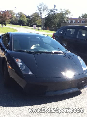 Lamborghini Gallardo spotted in Easton, Pennsylvania