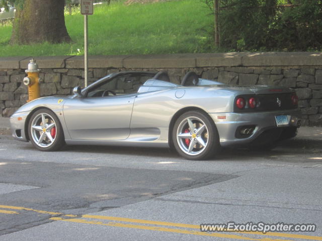 Ferrari 360 Modena spotted in Greenwich, Connecticut