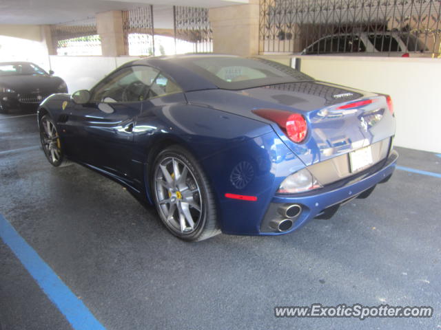 Ferrari California spotted in Greenwich, Connecticut