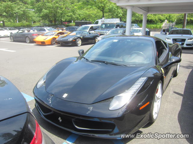 Ferrari 458 Italia spotted in Greenwich, Connecticut