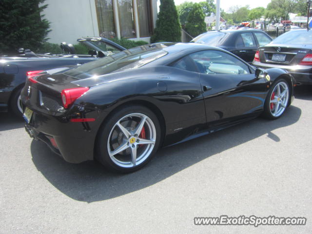 Ferrari 458 Italia spotted in Greenwich, Connecticut