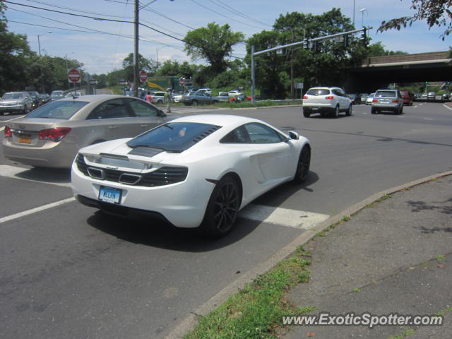 Mclaren MP4-12C spotted in Greenwich, Connecticut