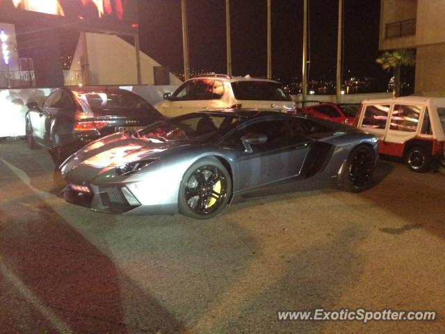 Lamborghini Aventador spotted in Monte Carlo, Monaco