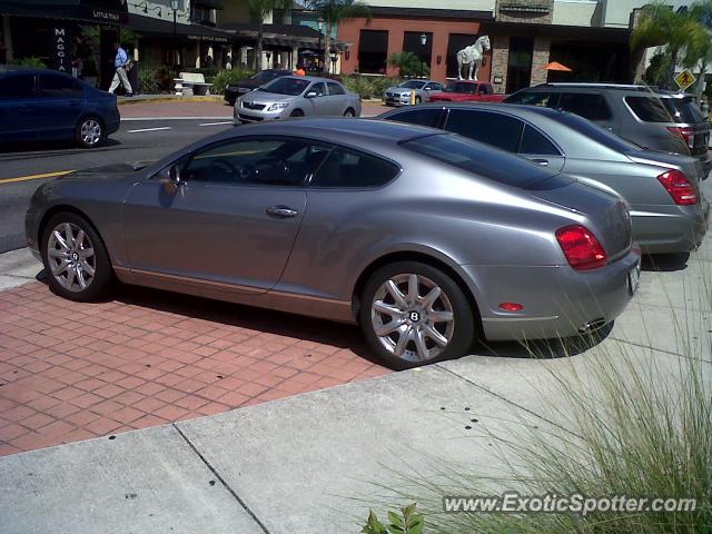 Bentley Continental spotted in Tampa, Florida