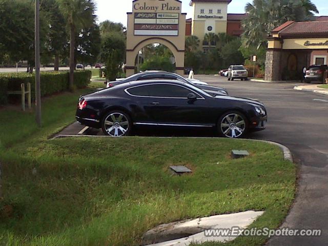 Bentley Continental spotted in Bonita Springs, Florida