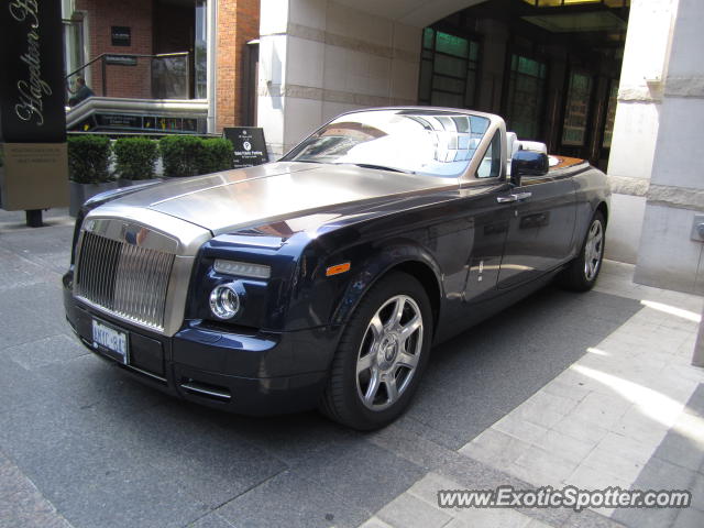 Rolls Royce Phantom spotted in Toronto, Canada