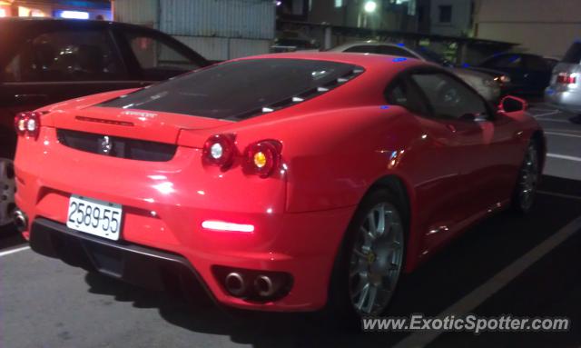 Ferrari F430 spotted in Kaohsiung, Taiwan