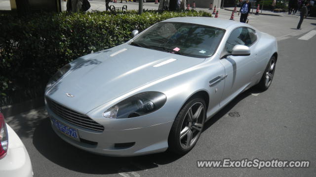 Aston Martin DB9 spotted in SHANGHAI, China